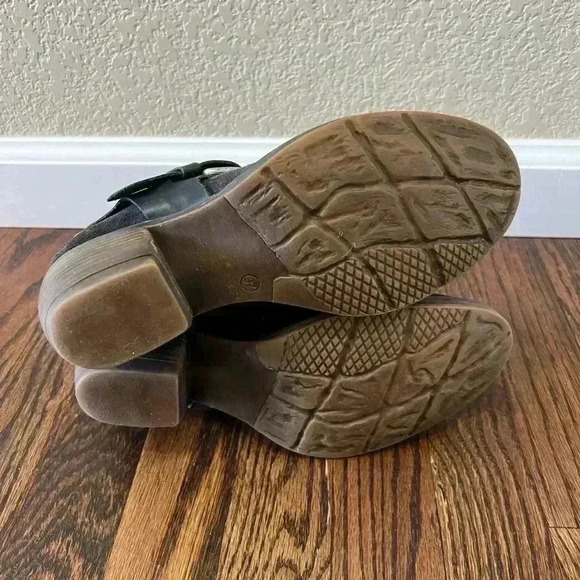 JOSEF SEIBEL Toni Studded Harness Ankle Boots Size 37/ 6.5-7 Brown Suede, - Picture 10 of 16